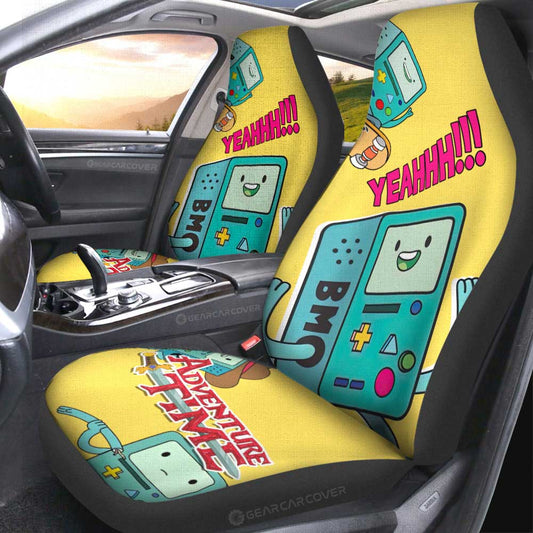 BMO Car Seat Covers Custom Adventure Time - Gearcarcover - 2