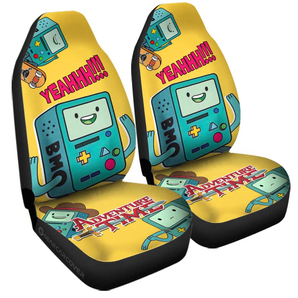 BMO Car Seat Covers Custom Adventure Time - Gearcarcover - 3
