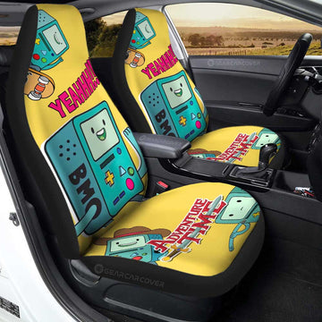 BMO Car Seat Covers Custom Adventure Time - Gearcarcover - 1