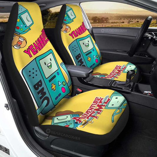 BMO Car Seat Covers Custom Adventure Time - Gearcarcover - 1