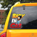 Baby In Car Android 17 Car Sticker Custom Dragon Ball Anime Car Accessories - Gearcarcover - 3
