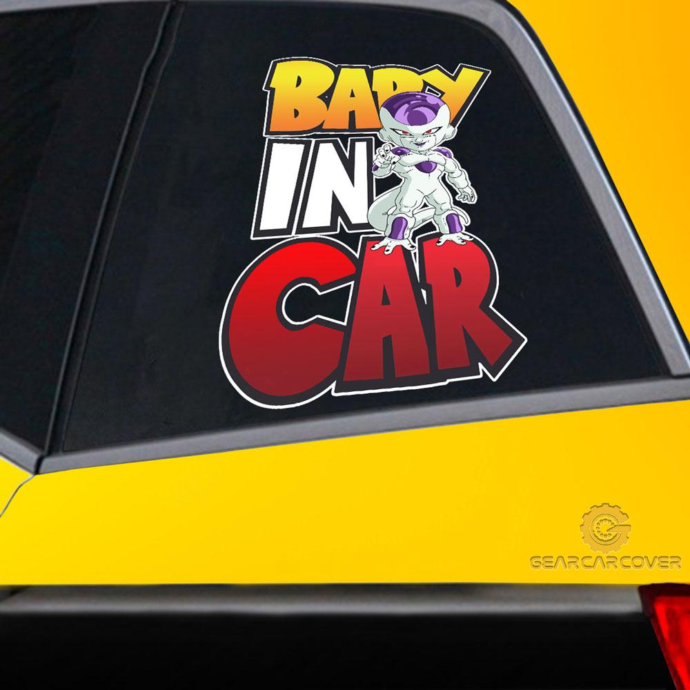 Baby In Car Frieza Car Sticker Custom Dragon Ball Anime Car Accessories - Gearcarcover - 2