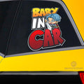 Baby In Car Future Trunks Car Sticker Custom Dragon Ball Anime Car Accessories - Gearcarcover - 2