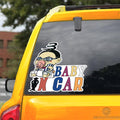 Baby In Car Galdino Car Sticker Custom One Piece Anime Car Accessories - Gearcarcover - 3