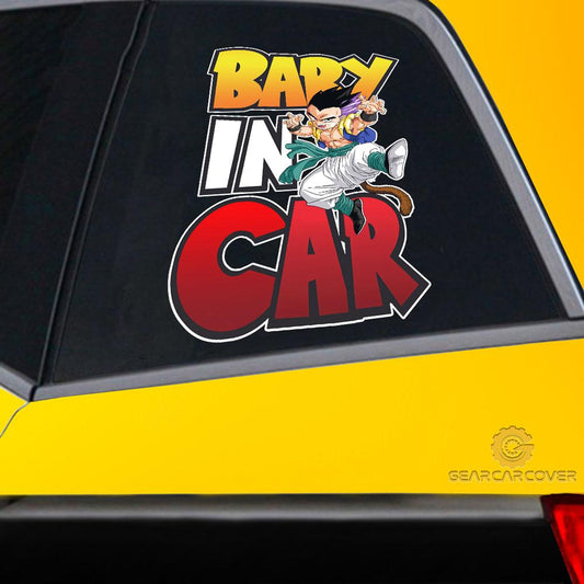 Baby In Car Gogeta Car Sticker Custom Dragon Ball Anime Car Accessories - Gearcarcover - 2