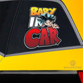Baby In Car Goku Ultra Instinct Car Sticker Custom Dragon Ball Anime Car Accessories - Gearcarcover - 2