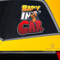 Baby In Car Goten Car Sticker Custom Dragon Ball Anime Car Accessories - Gearcarcover - 2