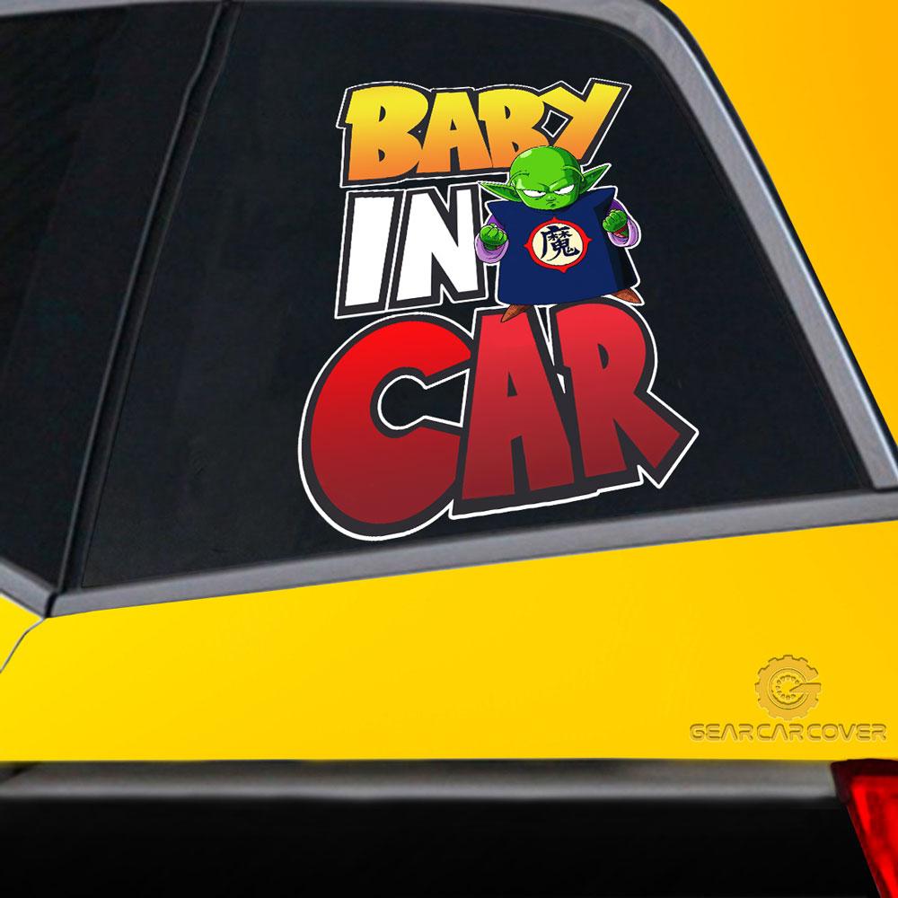 Baby In Car Piccolo Car Sticker Custom Dragon Ball Anime Car Accessories - Gearcarcover - 2
