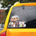 Baby On Board Sakazuki Car Sticker Custom One Piece Anime Car Accessories - Gearcarcover - 3