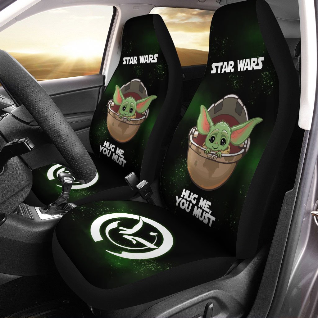 Baby Yoda Car Seat Covers Custom Star Wars - Gearcarcover - 1