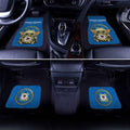 Baby Yoda US Coast Guard Car Floor Mats Custom Emblem Car Accessories - Gearcarcover - 1