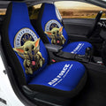 Baby Yoda USAF Car Seat Covers Custom U.S Air Force Car Accessories - Gearcarcover - 2