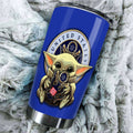 Baby Yoda USAF Tumbler Cup Custom U.S Air Force Stainless Steel - Gearcarcover - 3
