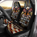 Bald Eagle Car Seat Covers Custom Stand For The Flag Car Accessories - Gearcarcover - 1