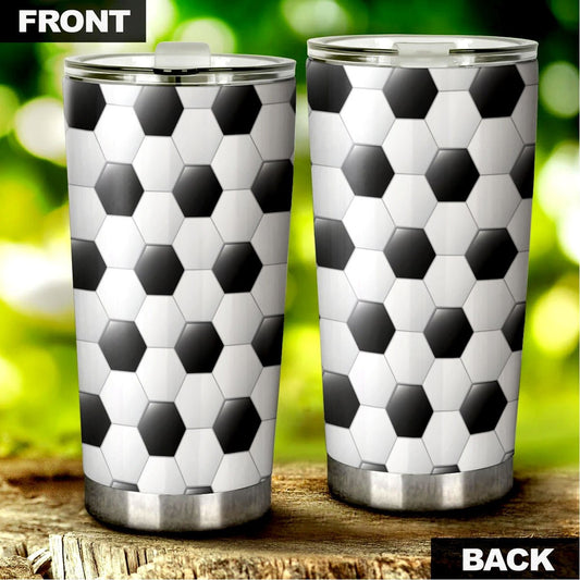 Ball Tumbler Stainless Steel Custom Pattern - Gearcarcover - 2