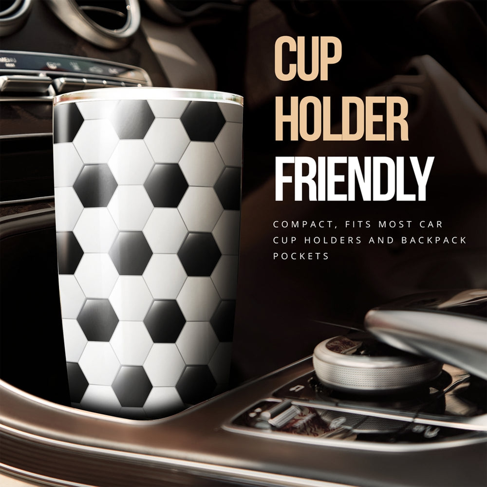 Ball Tumbler Stainless Steel Custom Pattern - Gearcarcover - 3