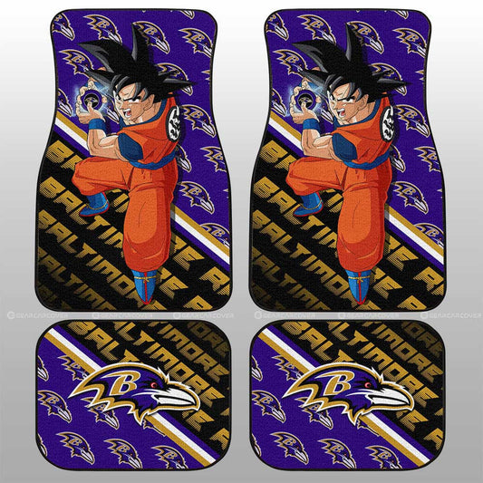 Baltimore Ravens Car Floor Mats Custom Car Accessories For Fans - Gearcarcover - 1