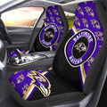 Baltimore Ravens Car Seat Covers Custom Car Accessories For Fans - Gearcarcover - 2