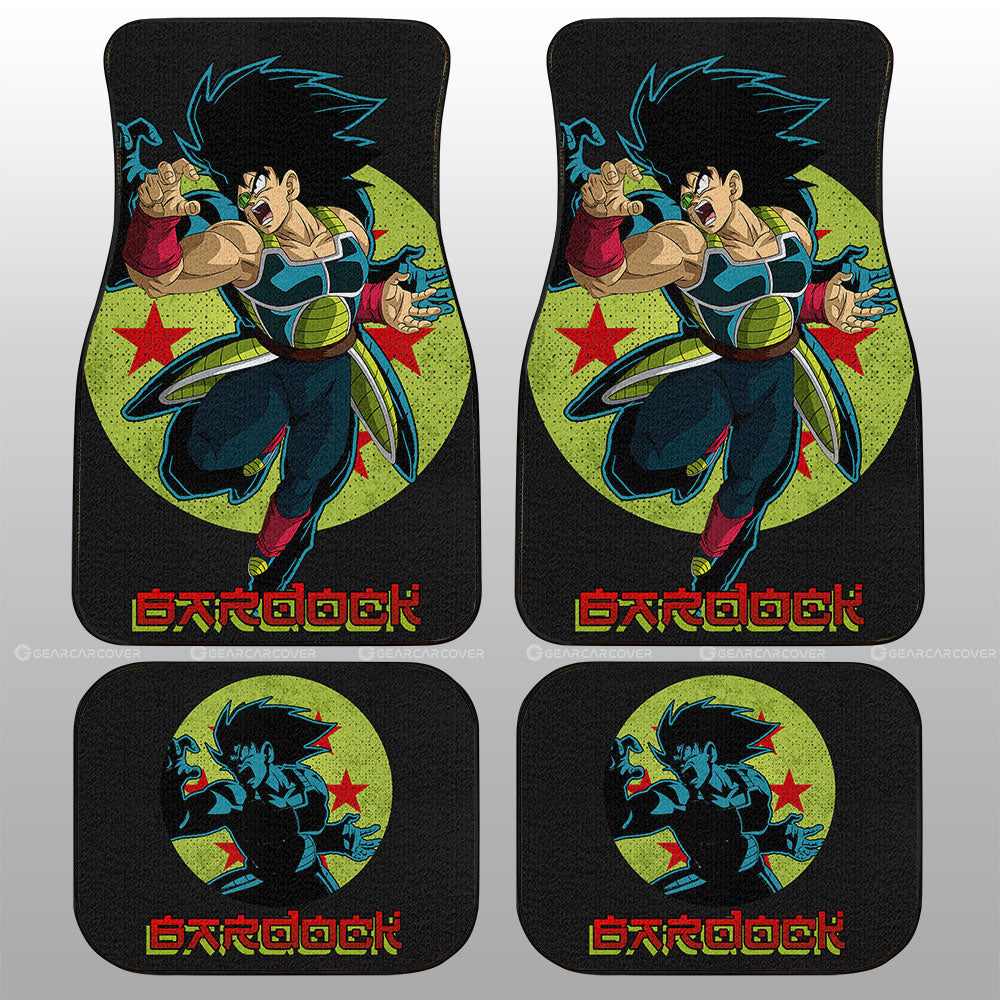 Bardock Car Floor Mats Custom Dragon Ball Anime Car Accessories - Gearcarcover - 1