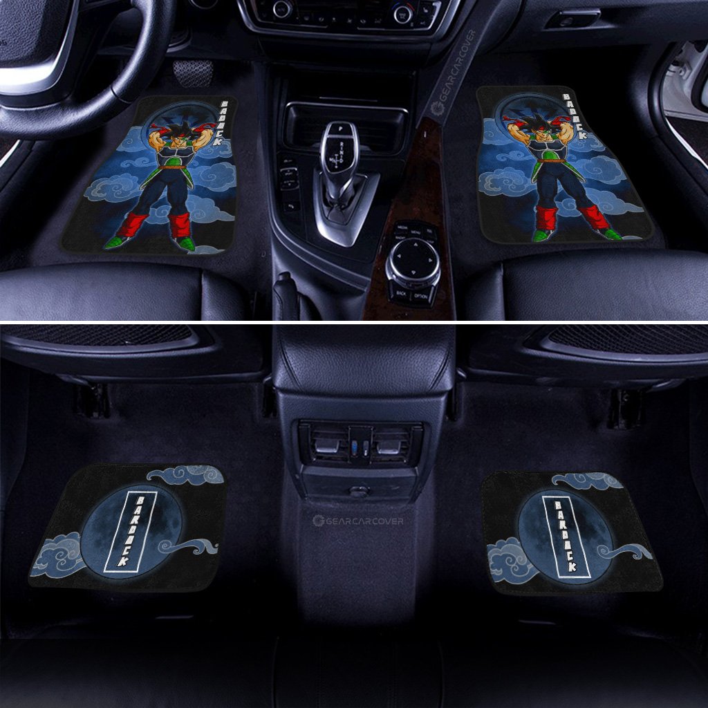 Bardock Car Floor Mats Custom Dragon Ball Anime Car Interior Accessories - Gearcarcover - 3