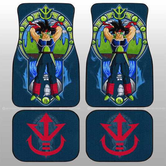 Bardock Car Floor Mats Custom Dragon Ball Car Interior Accessories - Gearcarcover - 1