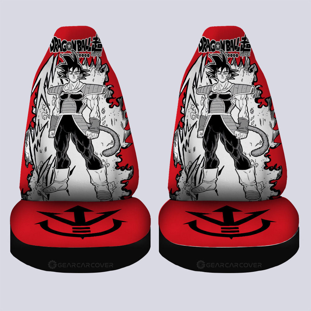 Bardock Car Seat Covers Custom Dragon Ball Anime Car Accessories - Gearcarcover - 4