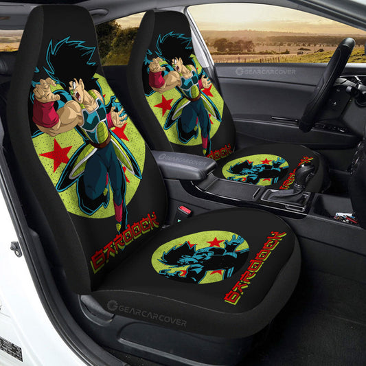Bardock Car Seat Covers Custom Dragon Ball Anime Car Accessories - Gearcarcover - 2