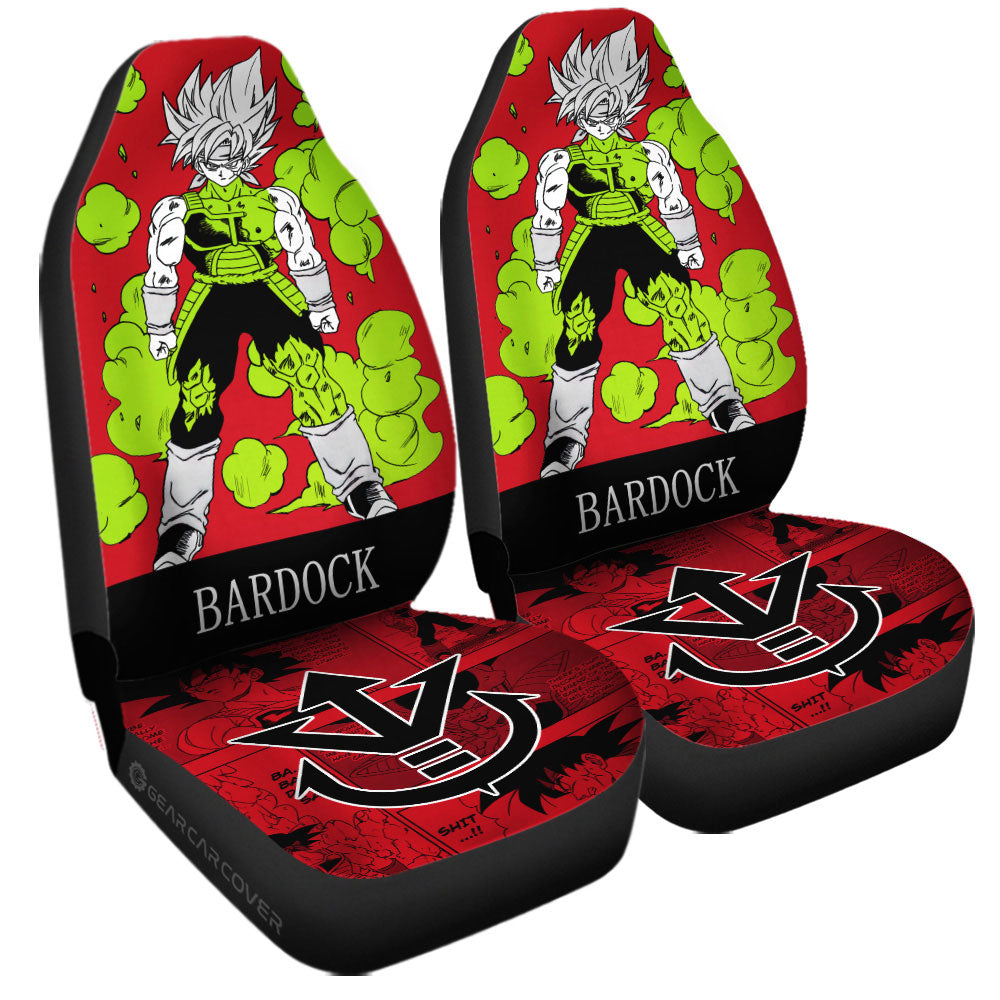 Bardock Car Seat Covers Custom Dragon Ball Anime Manga Color Style - Gearcarcover - 3