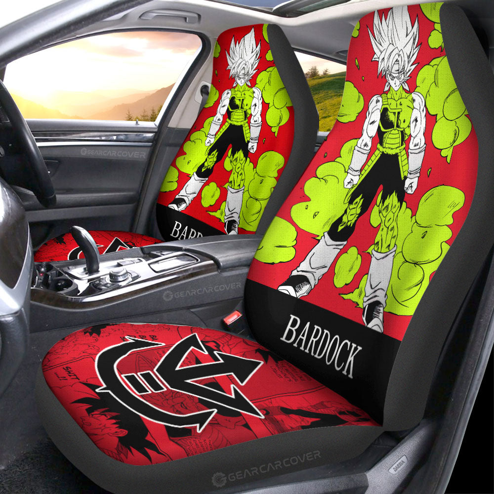 Bardock Car Seat Covers Custom Dragon Ball Anime Manga Color Style - Gearcarcover - 2
