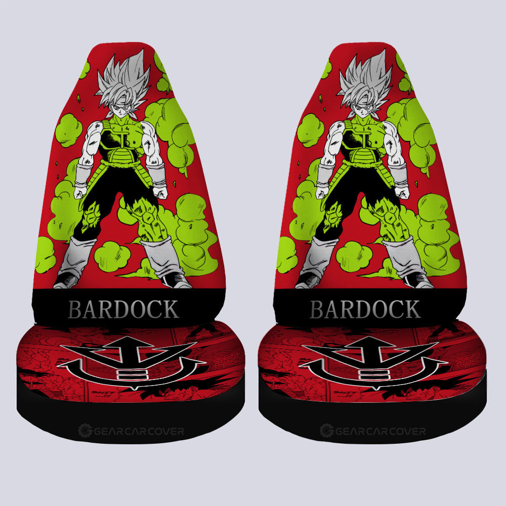 Bardock Car Seat Covers Custom Dragon Ball Anime Manga Color Style - Gearcarcover - 4
