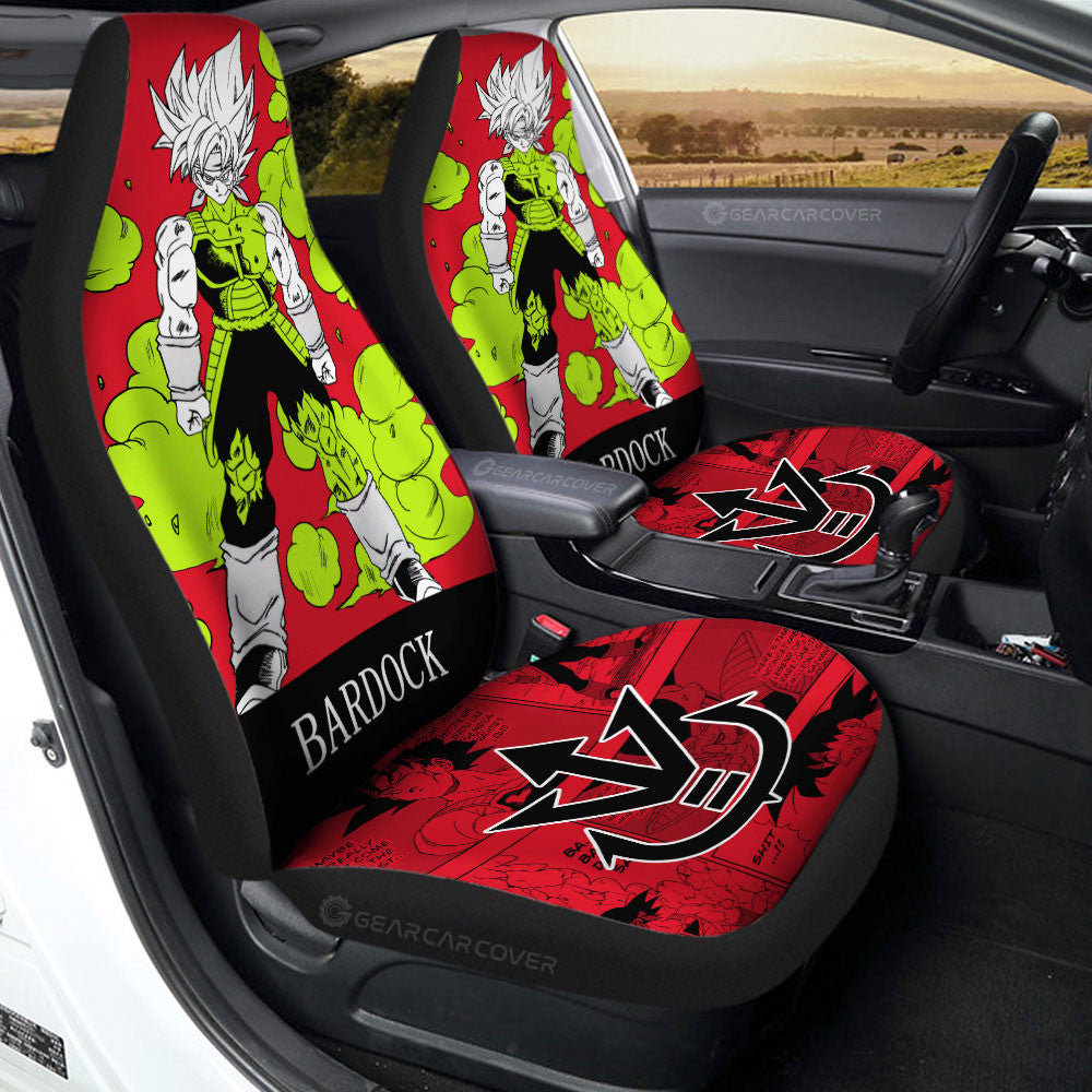 Bardock Car Seat Covers Custom Dragon Ball Anime Manga Color Style - Gearcarcover - 1