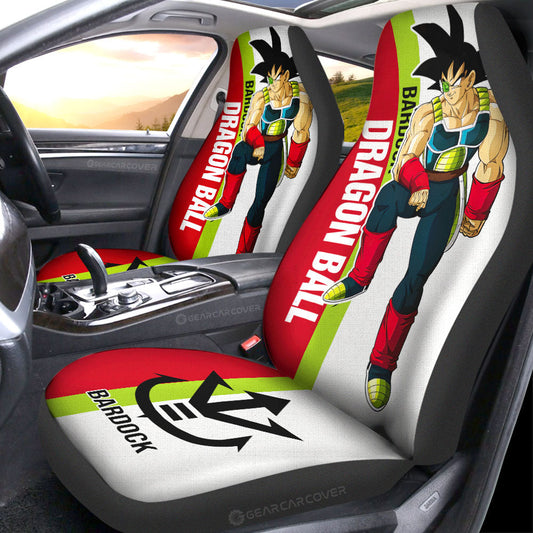 Bardock Car Seat Covers Custom Dragon Ball Car Accessories For Anime Fans - Gearcarcover - 2