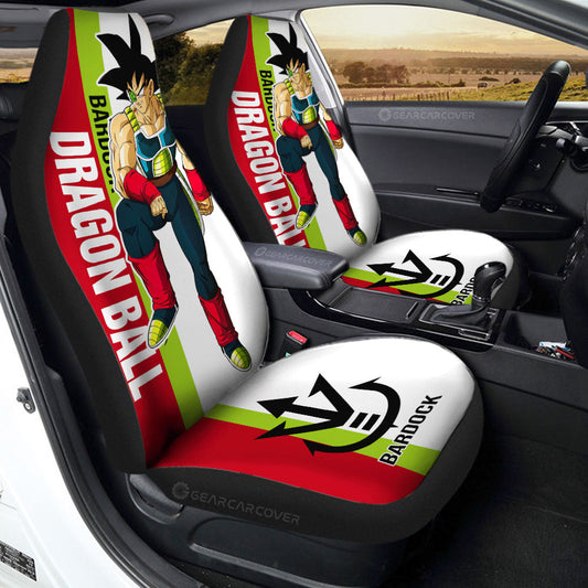 Bardock Car Seat Covers Custom Dragon Ball Car Accessories For Anime Fans - Gearcarcover - 1