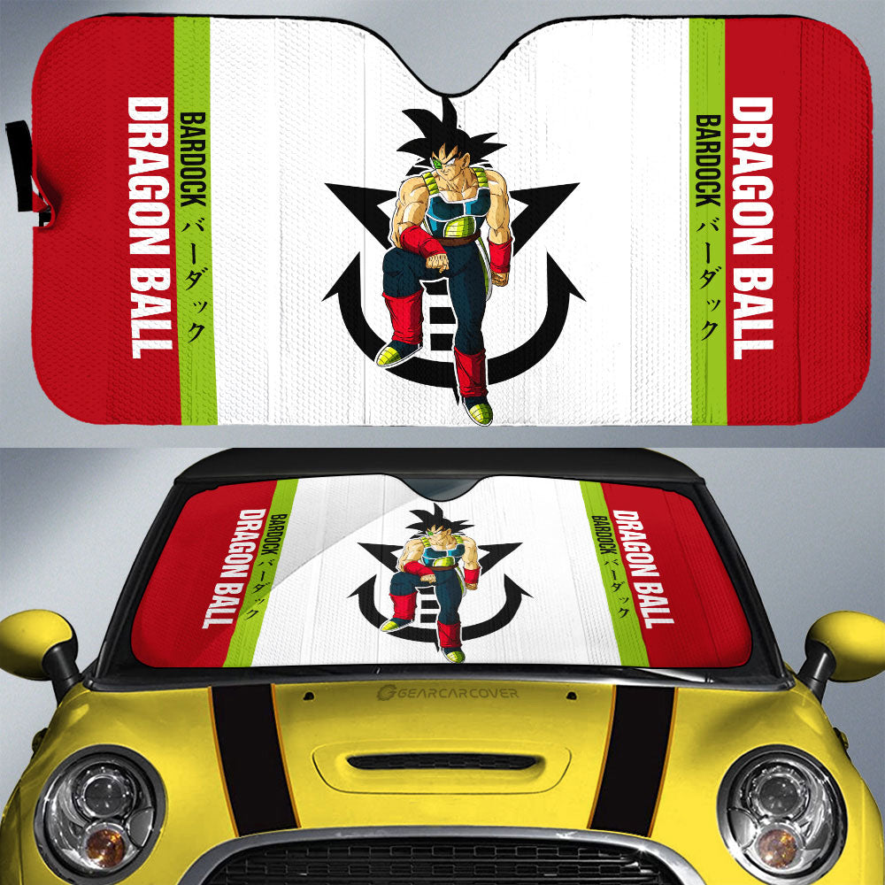 Bardock Car Sunshade Custom Dragon Ball Car Accessories For Anime Fans - Gearcarcover - 1