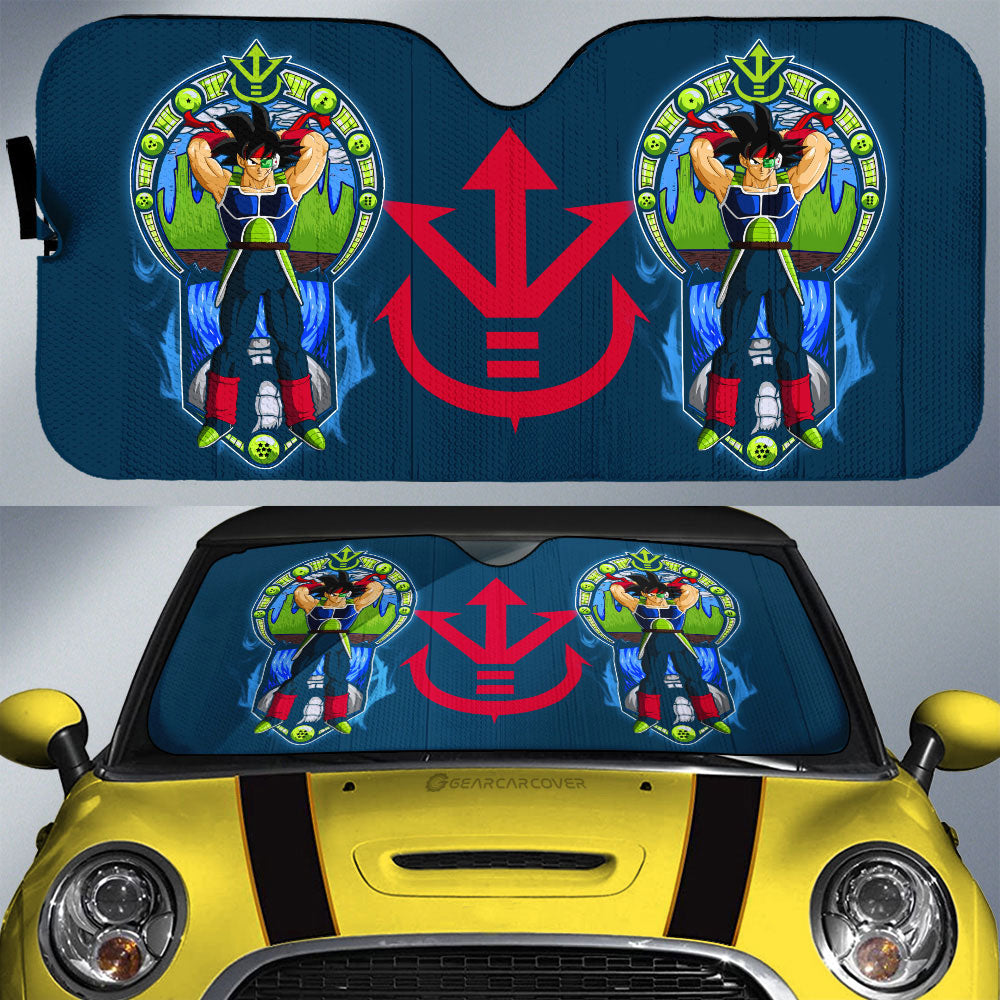 Bardock Car Sunshade Custom Dragon Ball Car Interior Accessories - Gearcarcover - 1