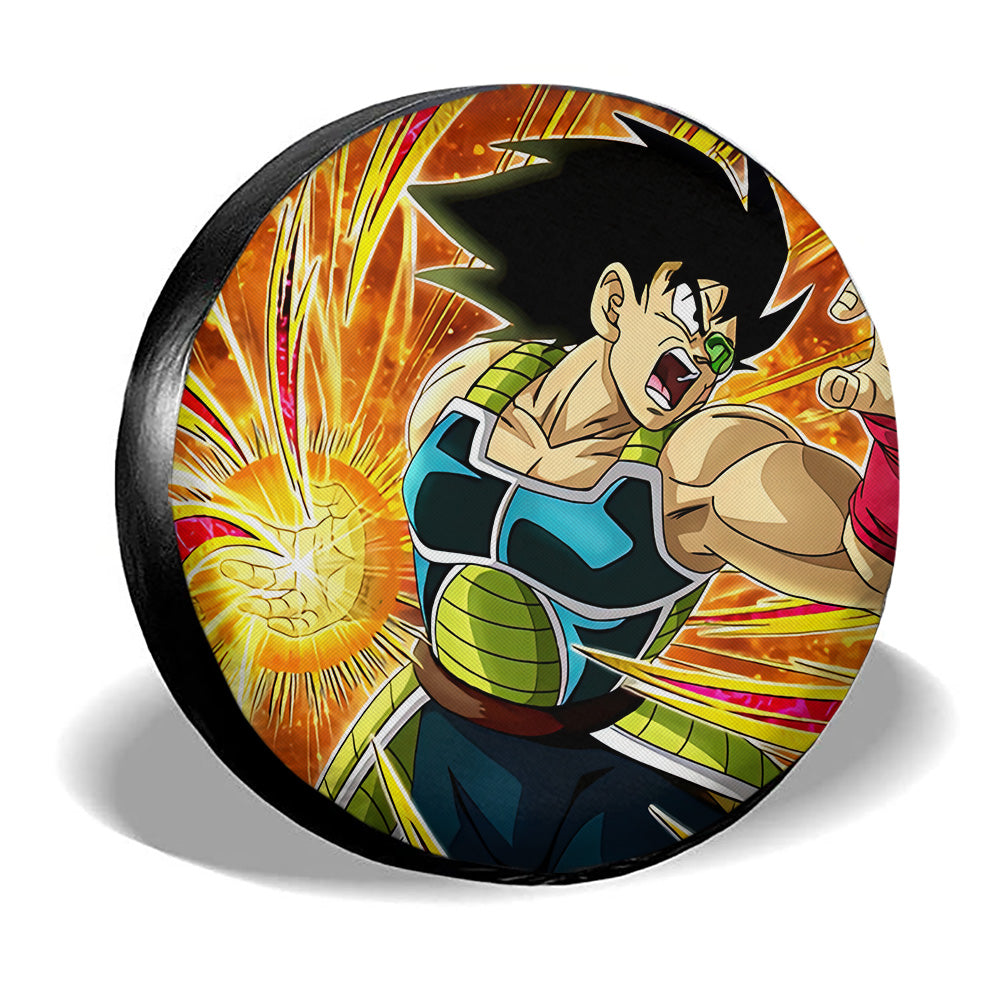 Bardock Spare Tire Cover Custom Dragon Ball Anime Car Accessoriess - Gearcarcover - 2