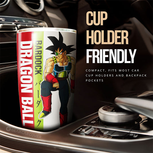 Bardock Tumbler Cup Custom Dragon Ball Car Accessories For Anime Fans - Gearcarcover - 2