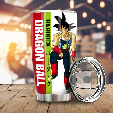 Bardock Tumbler Cup Custom Dragon Ball Car Accessories For Anime Fans - Gearcarcover - 1