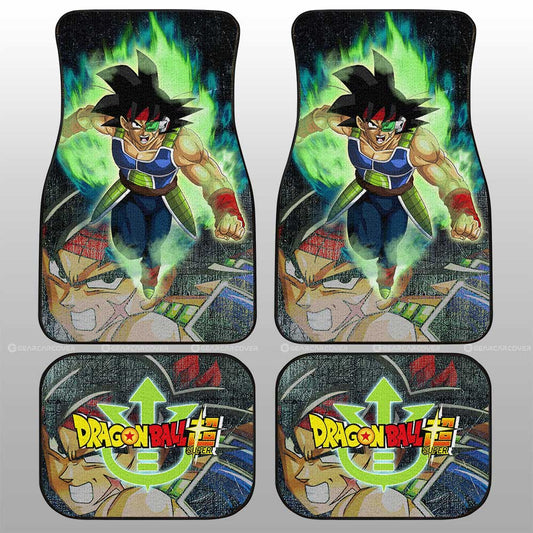 Bardocks Car Floor Mats Custom Dragon Ball Anime Car Accessories - Gearcarcover - 1