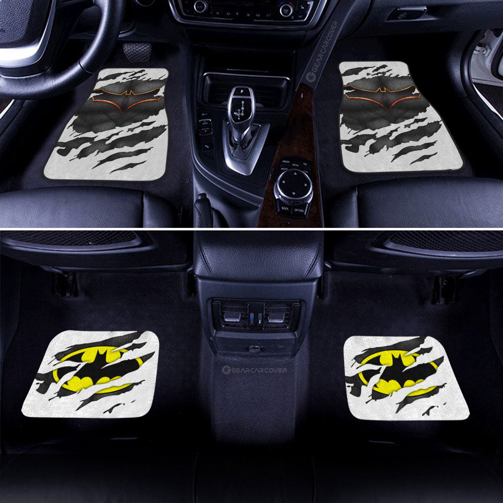 Batman Car Floor Mats Custom Uniform Car Accessories - Gearcarcover - 2