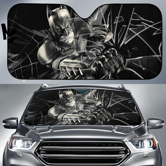 Batman Car Sunshade Custom Cool Car Interior Accessories For Fan Gift - Gearcarcover - 1