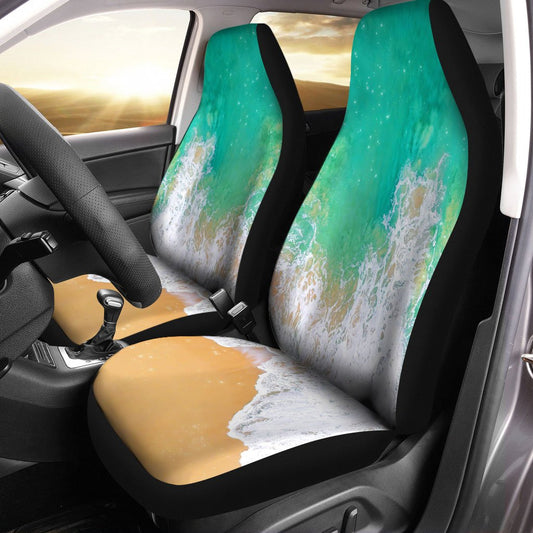 Beach Car Seat Covers Custom Car Accessories For Sea Lover - Gearcarcover - 1