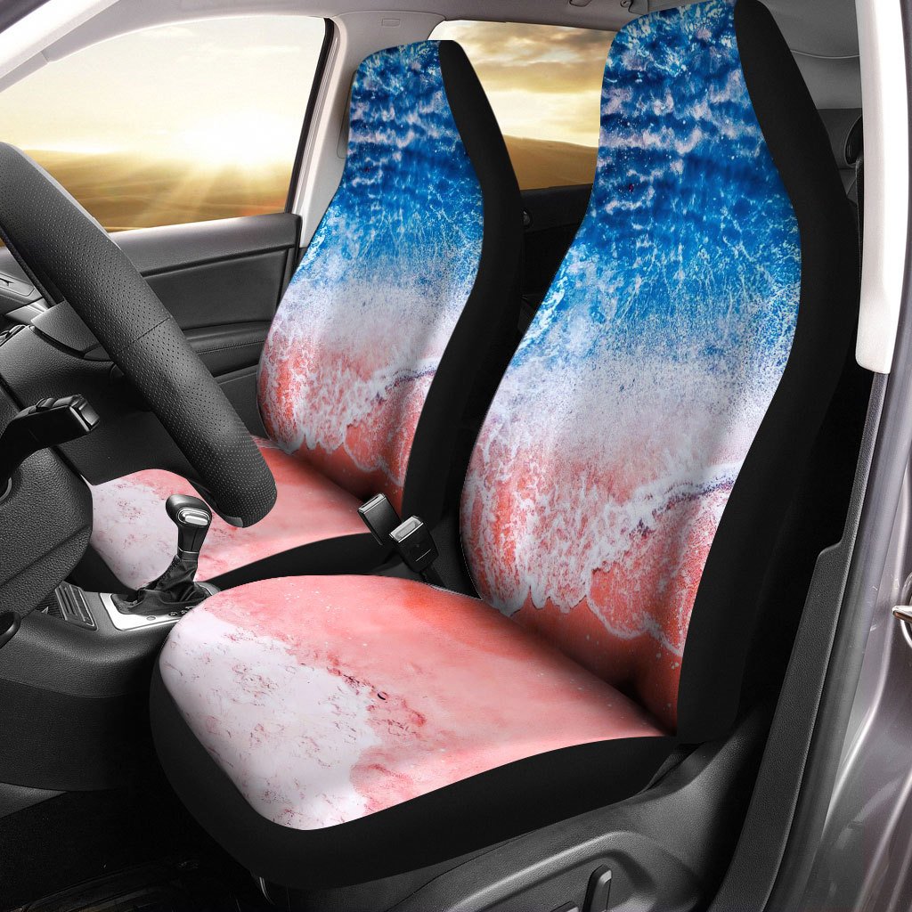 Beach Ocean Car Seat Covers Custom Car Accessories For Sea Lover - Gearcarcover - 2