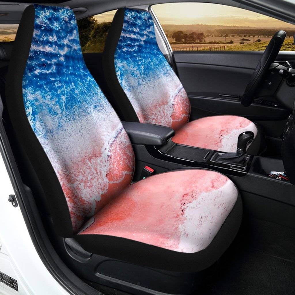 Beach Ocean Car Seat Covers Custom Car Accessories For Sea Lover - Gearcarcover - 1