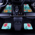 Beautiful Turtle Car Floor Mats Custom Flower Hibiscus Car Accessories - Gearcarcover - 3