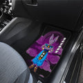 Beerus Car Floor Mats Custom Anime Dragon Ball Car Accessories - Gearcarcover - 4