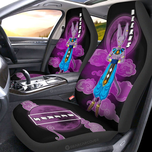 Beerus Car Seat Covers Custom Anime Dragon Ball Car Accessories - Gearcarcover - 2