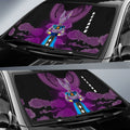 Beerus Car Sunshade Custom Anime Dragon Ball Car Accessories - Gearcarcover - 2