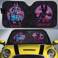 Beerus Car Sunshade Custom Dragon Ball Anime Car Interior Accessories - Gearcarcover - 1