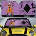 Beerus Car Sunshade Custom Dragon Ball Anime Manga Color Style - Gearcarcover - 1